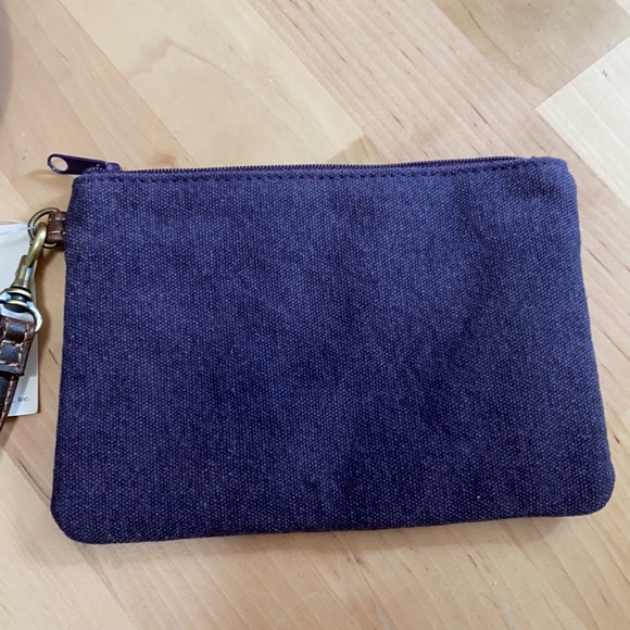 Carryland Plum Canvas Handbag - Picture 3 of 8